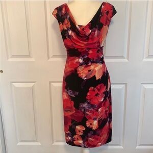 Elegant Floral Women's Dress